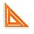 Swanson Tool T0701 12-Inch Speedlite Square Layout Tool (Structural Foam Plastic Orange)