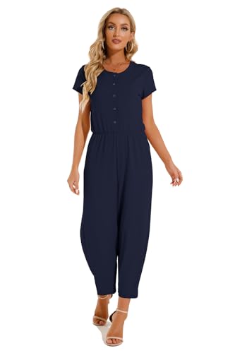 Mono elegante de manga corta para mujer Cassiecy ideal para tardes de terraza y paseos urbanos 7