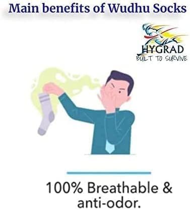 HYGRAD Wudhu Socks – Waterproof Socks for Men & Women Breathable for Outdoor Activities4