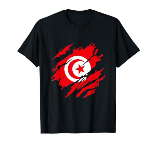 Drapeau Tunisien Afrique Tunisie T-Shirt