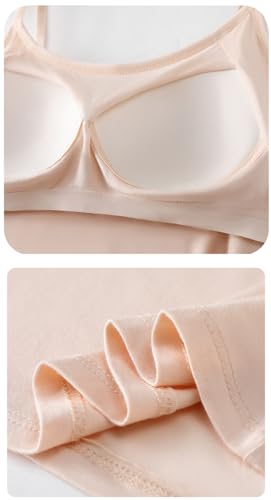 Amuhou Camisetas regatas para meninas adolescentes de 12 a 18 anos com alças ajustáveis acolchoadas