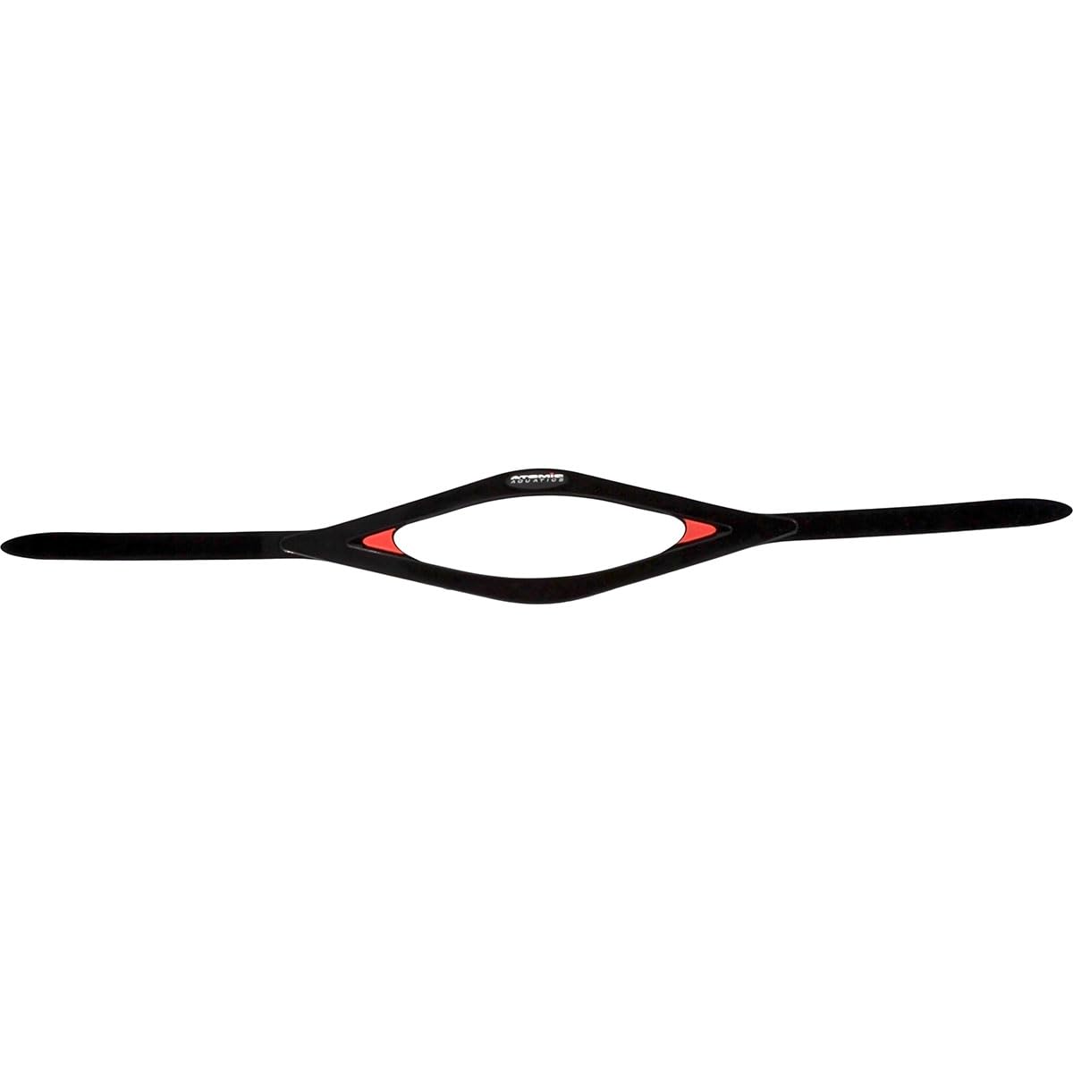 Atomic Aquatics Mask Strap, Black/Red