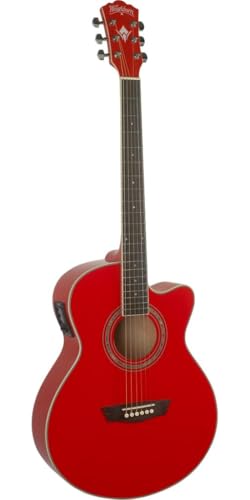 GUITARRA WASHBURN E/ACUSTICA EA12 (Red)