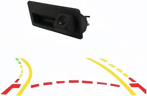 for Porsche Cayenne 92A 2011~2014 Car Rear View Dynamic Trajectory Camera Back Up Reverse Parking Camera/Plug Directly, CY-G-0003 image 3