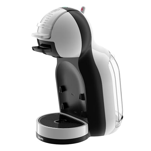 Krups KP123B Nescafé Dolce Gusto Mini Me Kaffekapselmaskin, 0,7 l, Silver/Svart