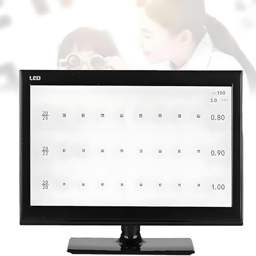 Graphique oculaire numérique LCD haute résolution pour détection d'optométrie
