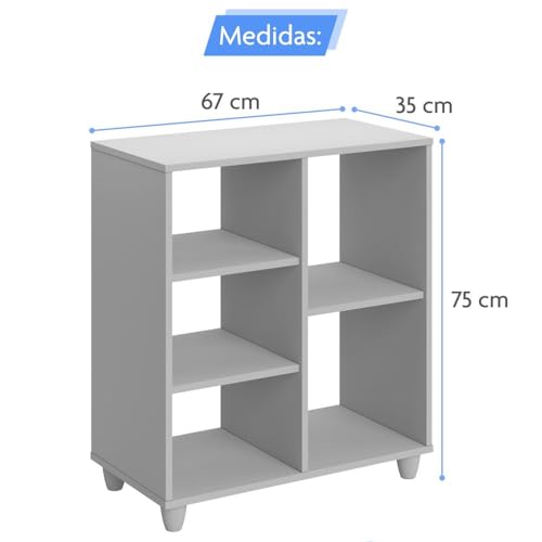 Estante De Livros Livreiro Quarto Infantil Organizador Nicho