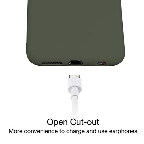 CIUTEK - Cover per iPhone 6/6S, in silicone opaco