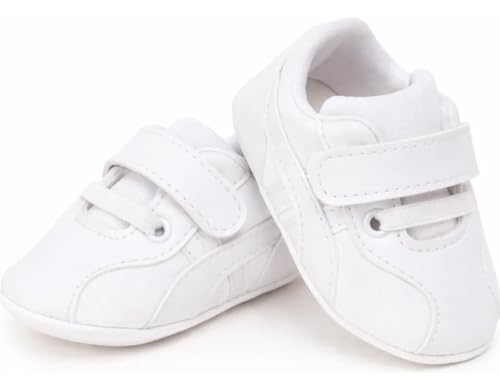 Sapatinho Infantil Bebê Menino Casual Elástico (11096-branco-13/14)