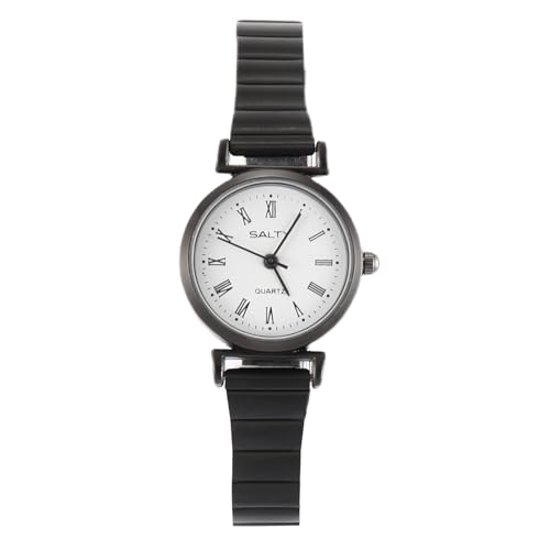 SALTY Dial Round Classic Black Ladies Analog Watch for Women & Girls Stylish Watch 1 Year Warranty Wrist Watch