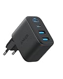 Anker Zolo 50W USB C Ladegerät, 4-Port Netzteil mit 2 USB-C und 2 USB-A, Kompaktes Schnellladegerät Für iPhone 17 Pro Max/16/15/14/13-Serie, iPad, Pixel, Galaxy, MacBook (ohne Kabel)