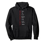 Shotokan Karate Regeln Pullover Hoodie