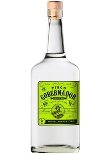 El Gobernador PISCO (1x 0,7l) – die Fruchtigkeit Südamerikas - chilenischer Pisco aus dem Limarí Tal – 70cl mit 40% vol.