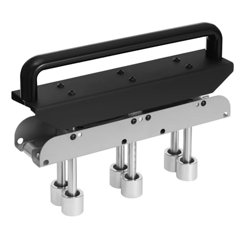 Professional Metal Bending Tool Adjustable Sheet Metal Bender with Practical Handle, Bead Roller Bender for Making 13-130mm/ 0.51-5.12 in Bending Height, 0-90° Angle