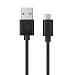 Produktbild xqisit Charge & Sync Micro-USB Kabel 1m schwarz