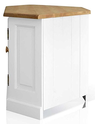 Image of APRODZ Mango Wood Borgia TV Stand Entertainment Unit for Living Room | White Finish