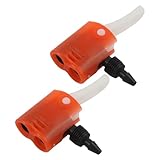 Gettimore Ersatz-Ventiladapter für Doppelkopf für Fahrradpumpe...