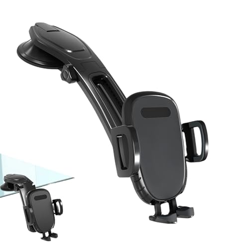 Auto telefoonhouder | 360 graden draaibare wieg | Downward Buigen Dashboard Mobiele Telefoon Houder, voor Navigatie Rijden Commute Travel Road Trip