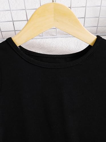 Hilinker Girls Floral Sleeveless Pleated Dress Summer Tie Knot Tank Dresses with Belt3