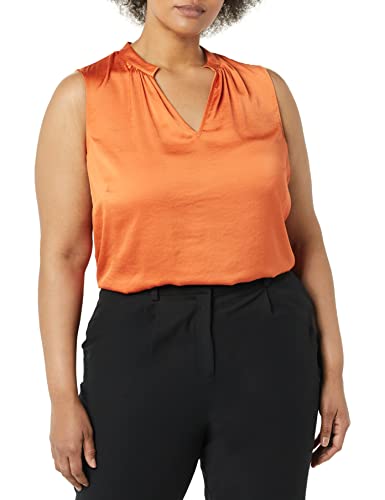 Blouse sans manches Kasper col montant idéale pour le bureau