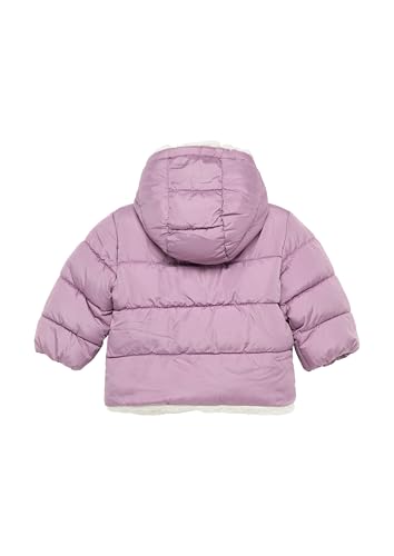 S.Oliver Junior Mädchen 2154410 Steppjacke Mit Teddyplüsch-Futter, 4751, 86 EU