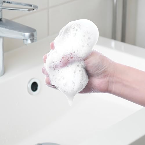 Image of Kitchen Scrub Sponges, Non-Scratch Cleaning Sponge, Sponge for Household, Reusable Dish Sponge for Dishes, Pots, Pans 3 Pack Silver