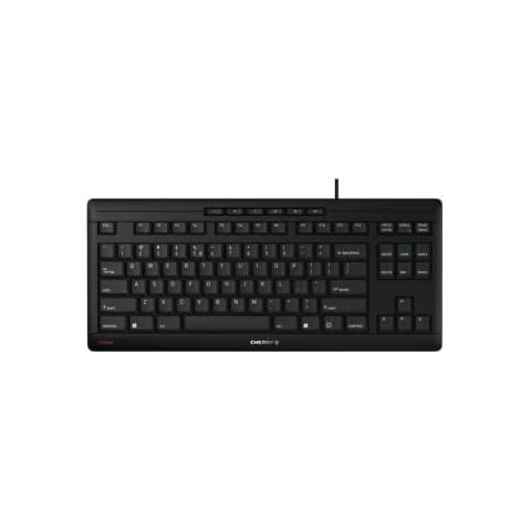CHERRY STREAM KEYBOARD TKL, Internationales Layout, QWERTY Tastatur Cover