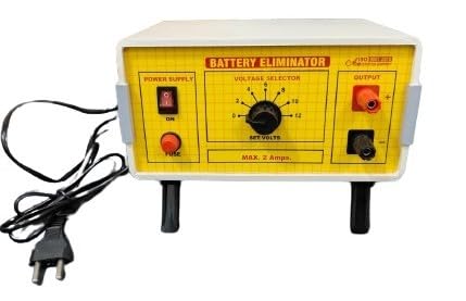 Shree Balaji Trader Battery Eliminator 2 Amps 2-12 volt for Physics Lab and Schools Experiments pack of 1 pcs (B0CZS1K2TG) Amazon Price History, Amazon Price Tracker