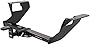 CURT 114083 Class 1 Trailer Hitch with Ball Mount, 1-1/4-In Receiver, Fits Select Subaru Impreza, WRX, STI