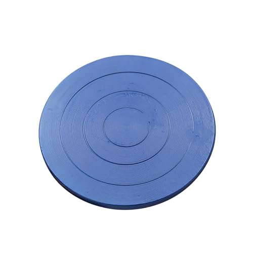 Tornos de alfarería con plato giratorio de metal para decoración de cerámica y bandas 4