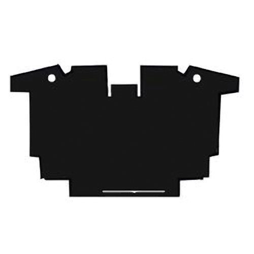 All States Cab Foam Floor Mat for Mechanical Seat Black fits International Hydro 186 886 986 1086 1486 1586