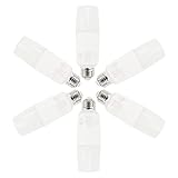 EP 75W Equivalent LED Bulb - 12W 1100 Lumens 5000K Daylight White Non-Dimmable E26 Medium Base - Bright Bulbs for Home, Bedroom, Office Lamp, 6 Pack