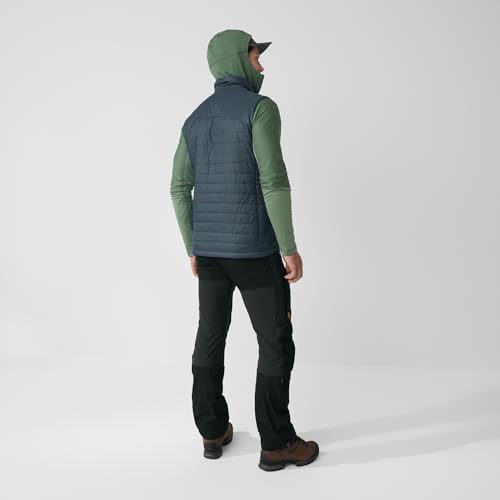 Image of Fjallraven Expedition X-Latt Men's Vest - Water and Wind Resistant, Insulated, Lightweight, Packable - Hiking, Travel