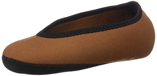 Nufoot Ballet Flats Women's Shoes, Best Foldable & Flexible Flats, Slipper Socks, Travel Slippers & Exercise Shoes, Dance Shoes, Yoga Socks, House Shoes, Indoor Slippers, Coffee, Medium #TOP15