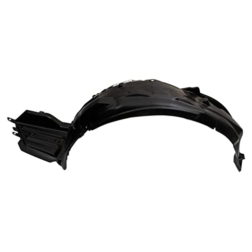Image of TRQ Front Driver and Passenger Side Inner Fender Liner Set Compatible with 2015-2021 Subaru WRX