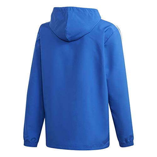 Image of adidas Male Essentials 3-Stripes Woven Windbreaker, Team Royal Blue /White , L