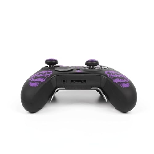 Image of Skull Controller Skin Compatible with Xbox Elite Series 2 Core Wireless Controller, RALAN Protector Case, Customised Thumb Grips Cap