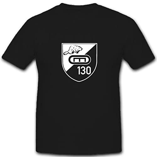 T-Shirt Bundeswehr Panzer Pioniere Kompanie 130 Noir 3XL