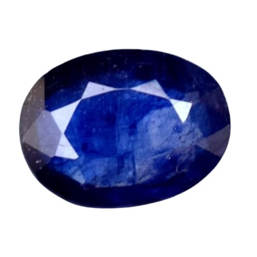 Pierre précieuse bleue de 9,7mm pour la fabrication de bijoux, collier et bague DIY