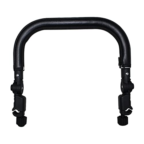 Hohopeti Stroller Bumper Handle Armrest Adjustable Detachable Pu 39x39x8cm for Compatibility Enhanced Water Resistance and Durability for Replacing...