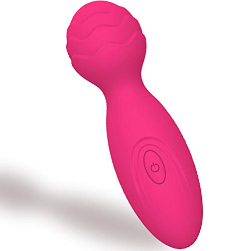 Personal Mini Wand Massager, REVO Small Powerful Vibrate Massage Wand with 12 Modes