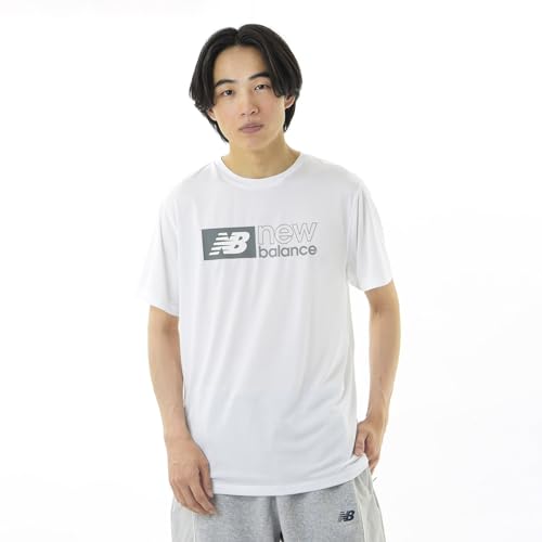 new balance(ニューバランス) 半袖Tシャツ Sport Essentials パフォーマンス ショートスリーブグラフィックTシャツ AMT41000 ドライ 速乾 メンズ