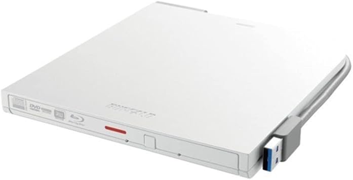 BRXL-PTV6U3-WHB White USB 3.2 Gen1 Compatible Portable BD Writing Soft