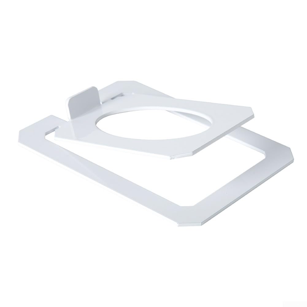 Sturdy Foundation, Compatible with Sanyun SW208 Bookshelf Speakers Desktop Speaker Stands (White)