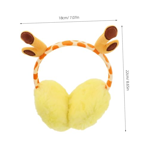 Beaupretty Adjustable Faux Fur Earmuffs Plush Thermal Ear Warmers for Boys and Cozy Winter Ear Covers with Stretchable Fit Lightweight and Portable for Outdoor Activities2