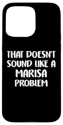 MARISA Personalized Cute Flower Girls MARISA Name X}zP[X iPhone 15 Pro Max p