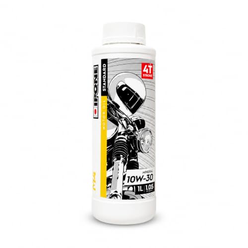Image of IPONE M4 10W-30 4T-Stroke Motorcycle Engine Oil | API SM | Premium Mineral Motor Oil for Premium Commuters Bikes | 1L