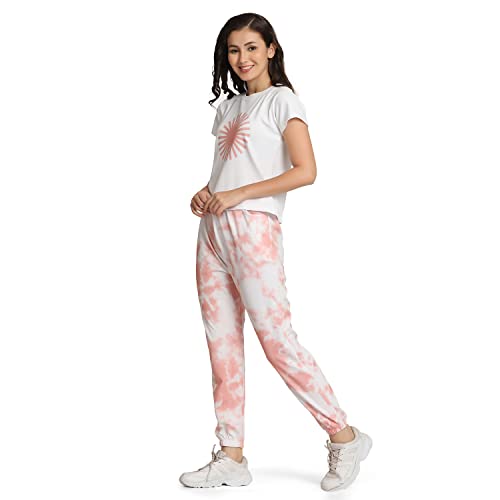 Image of DHRUVI TRENDZ Women Rayon Night Dress Full Pyjama Set