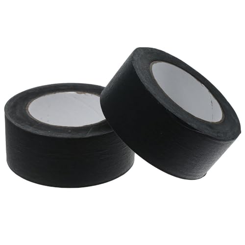 Image of Black Painters Tape 5 Pack 2 inch x 55 Yards General Purpose Paper Paper Painting Tape Medium Adhesive Colored Masking Tape Paint Projects