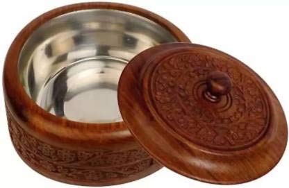 Skytouch Shoppee Serve Casserole, Chappati Box, Decorativee Box (1500 ml)